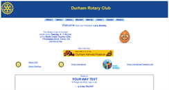 Desktop Screenshot of durhamrotary.org